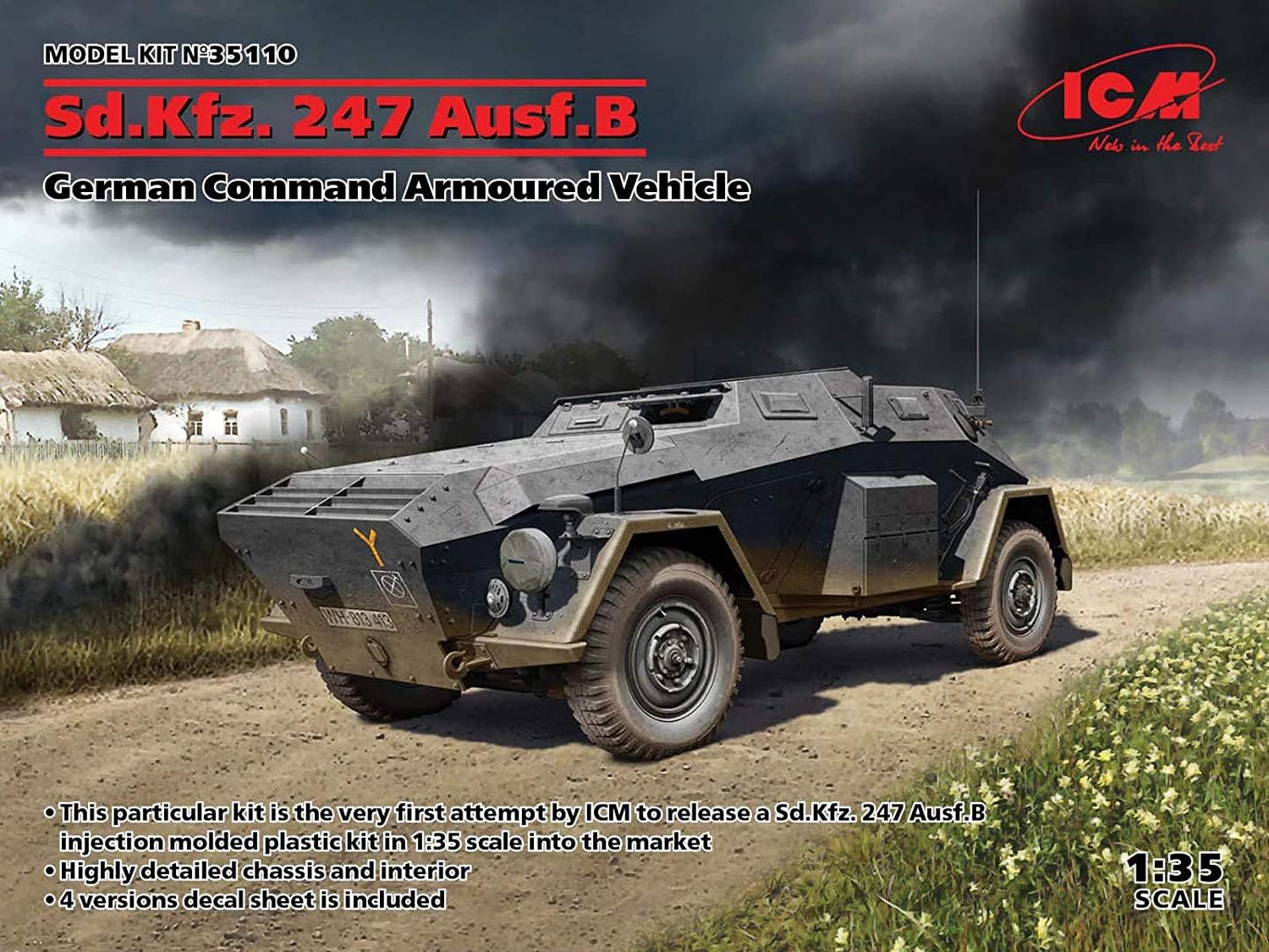 Icm - sd.kfz.247 ausf.b