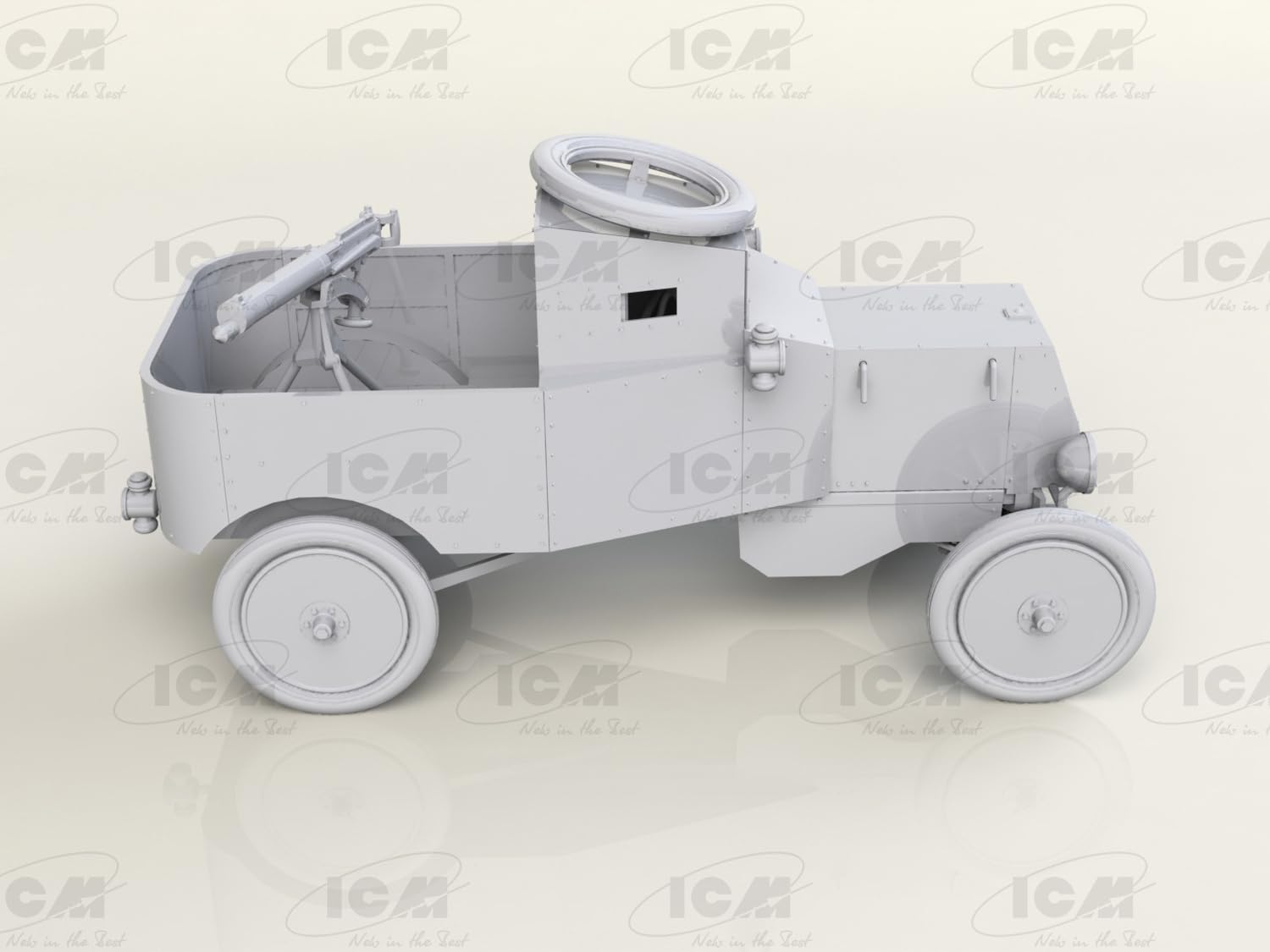 ICM 1:35 - Model T RNAS Armoured Car