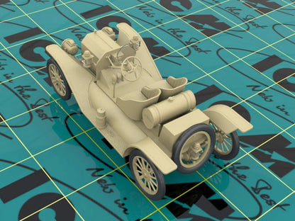 ICM 1:24 - Model T 1913 Speedster with Drivers