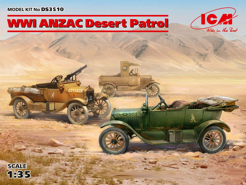 ICM Diorama 1:35 -WWI ANZAC Desert Patrol