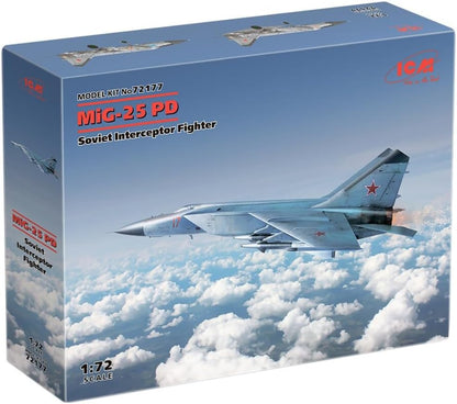 ICM 1:72 - MiG-25 PD, Soviet Training Aircraft