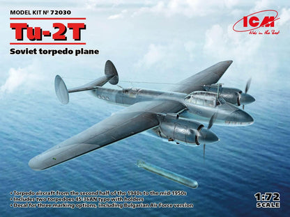 ICM 1:72 Tu-2T Soviet Torpedo Plane, Model kit, ICM72030