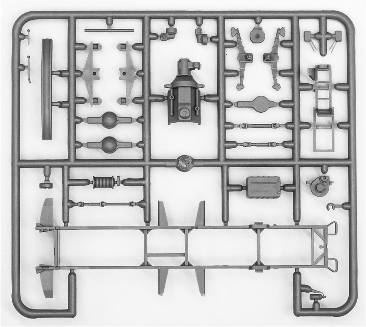 ICM ICM72815 Kit de modélisme pour Appareil électrique Mobile Airfield 1:72-APA-50M (ZiL-131