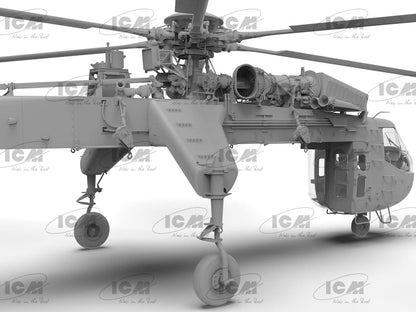 ICM 1:35 - Sikorsky CH-54A Tarhe, US Heavy Helicopter