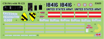 ICM 1:35 - Sikorsky CH-54A Helicopter w/M-121 Bomb