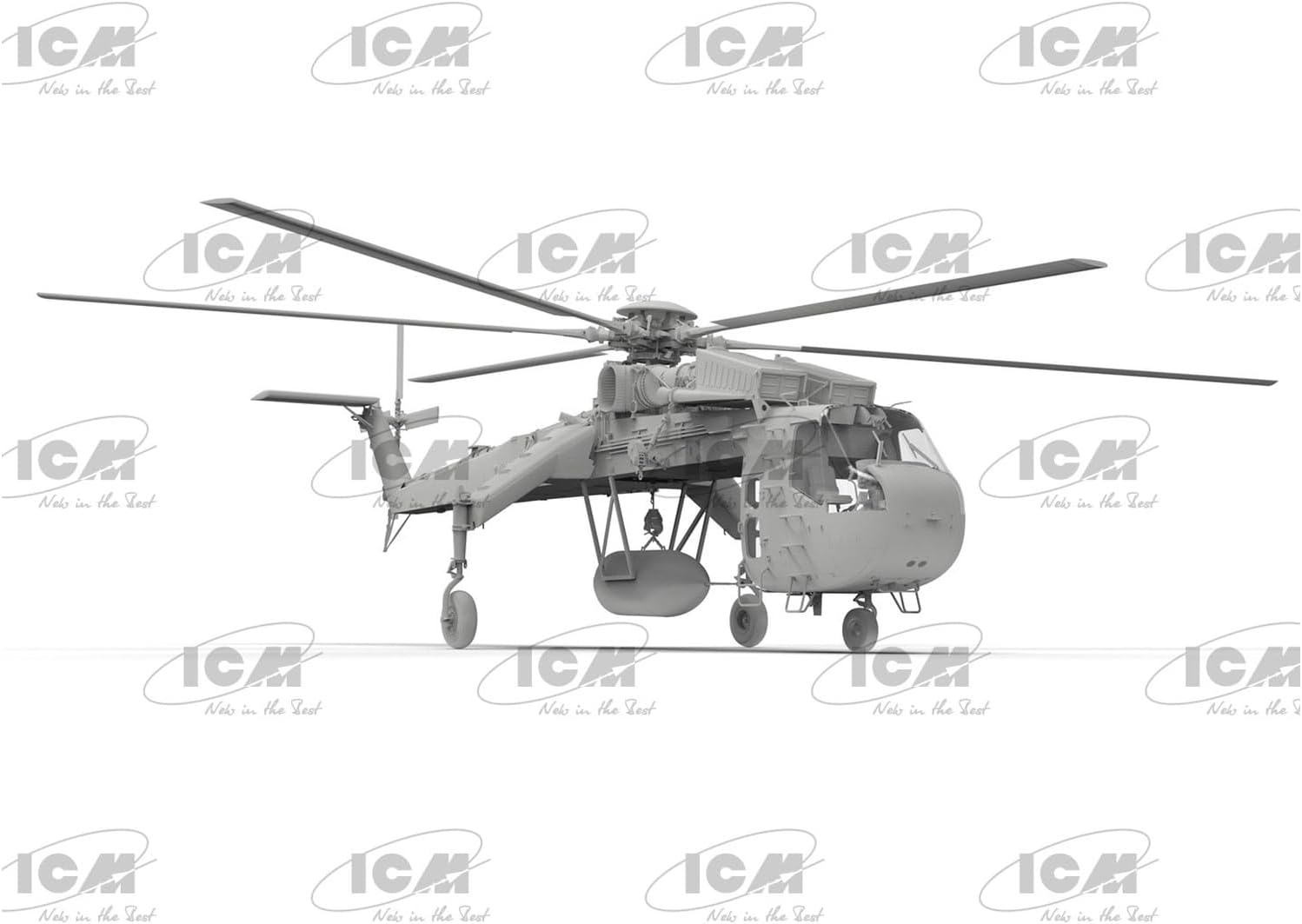 ICM 1:35 - Sikorsky CH-54A Helicopter w/M-121 Bomb