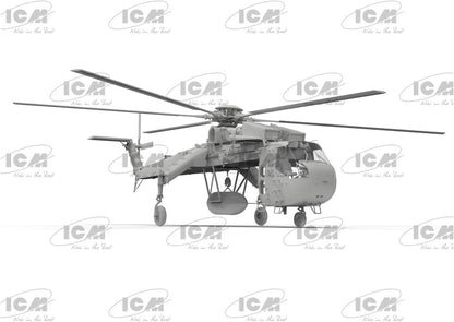 ICM 1:35 - Sikorsky CH-54A Helicopter w/M-121 Bomb