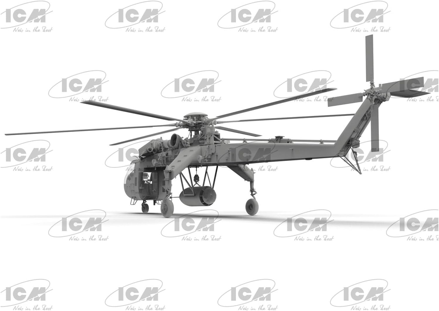 ICM 1:35 - Sikorsky CH-54A Helicopter w/M-121 Bomb