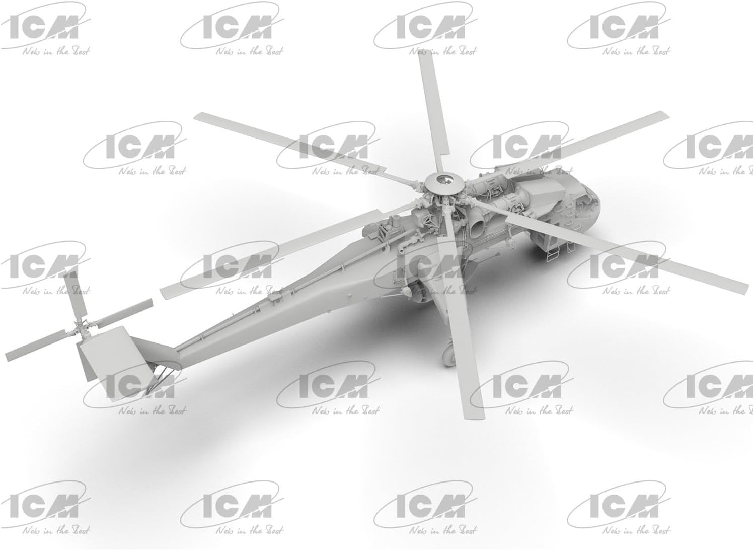 ICM 1:35 - Sikorsky CH-54A Helicopter w/M-121 Bomb