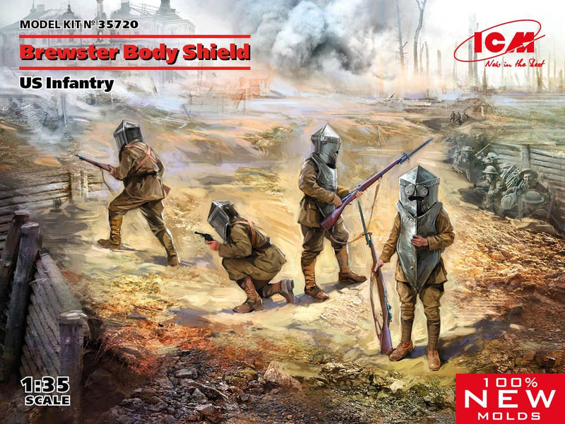 ICM 1:35 - Brewster Body Shield, US Infantry