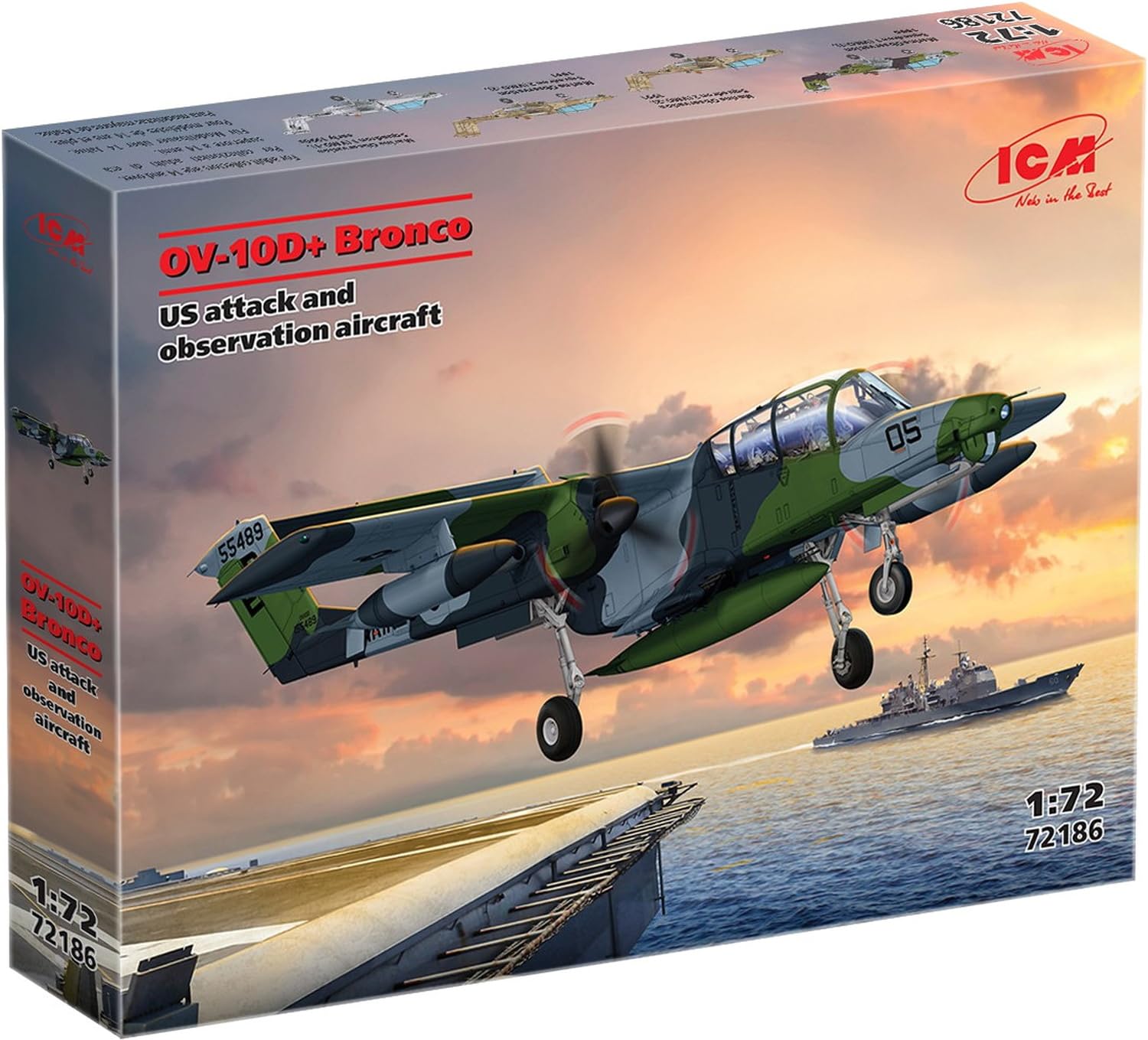 ICM 1:72 OV-10D + Bronco, US Observation Aircraft