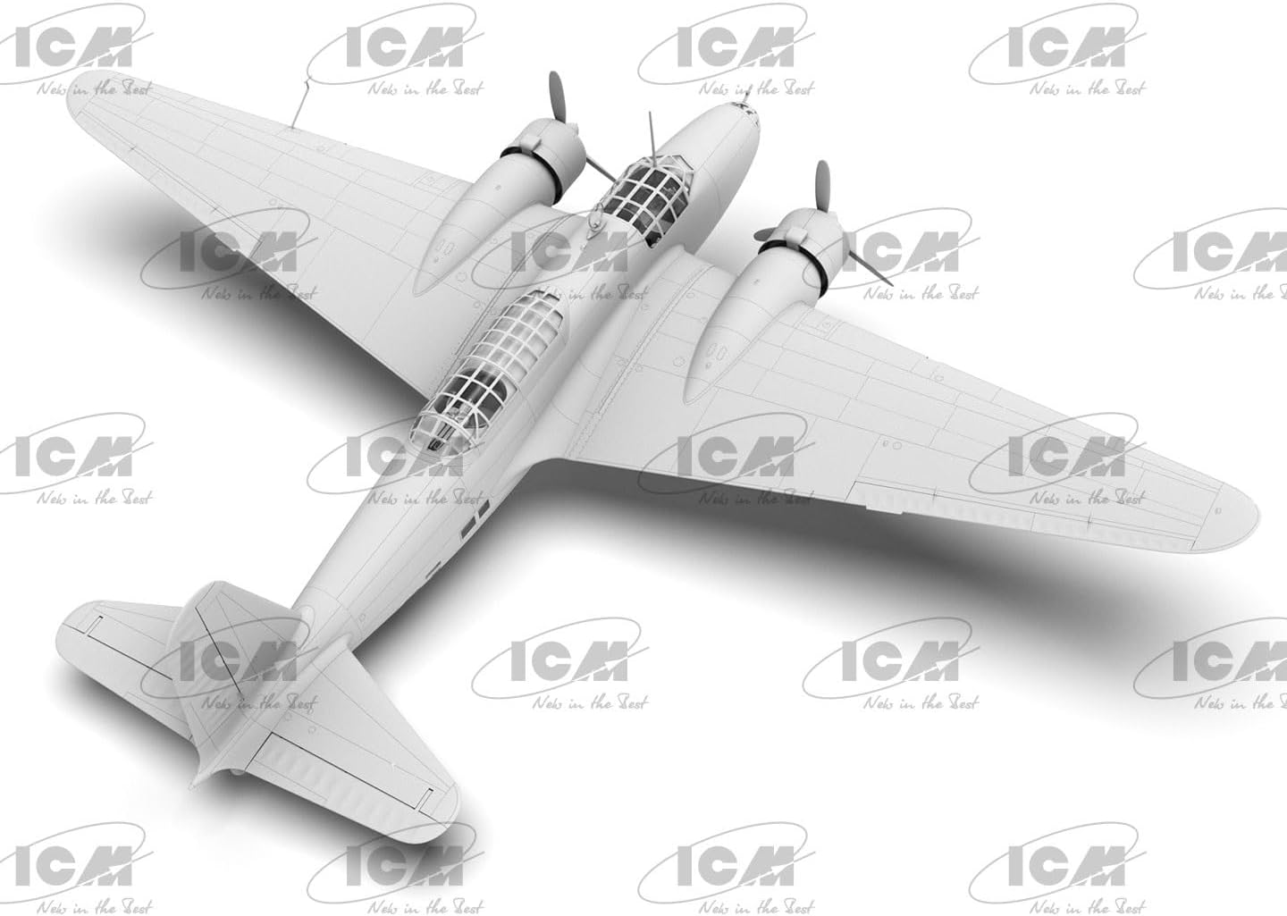 ICM 1:48 - Bombardiere pesante giapponese Ki-21-Ia Sally