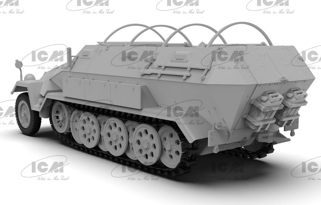 ICM 1:35 - Sd.Kfz.251/8 Ausf.A Krankenpanzerwagen Ambulance Model kit, ICM35113