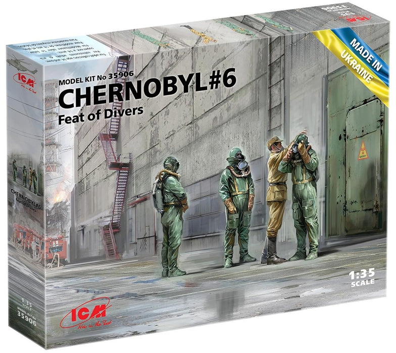 ICM 1:35 - Chernobyl#6 Feat of Drivers (3 Figures