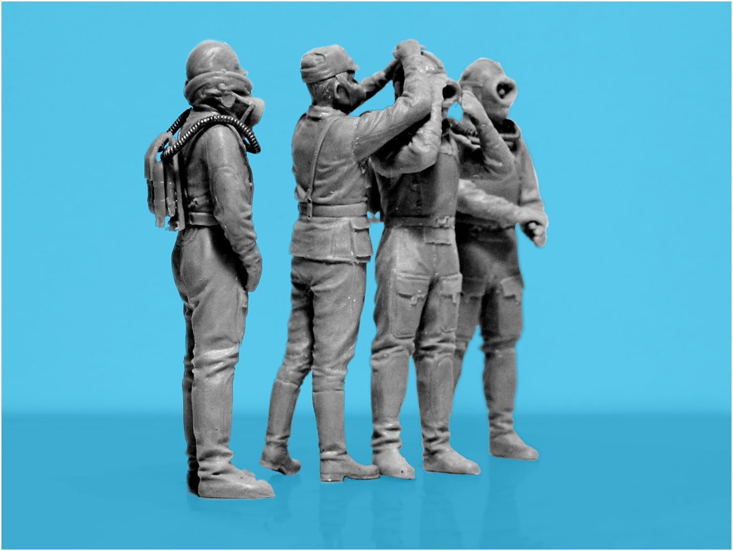 ICM 1:35 - Chernobyl#6 Feat of Drivers (3 Figures