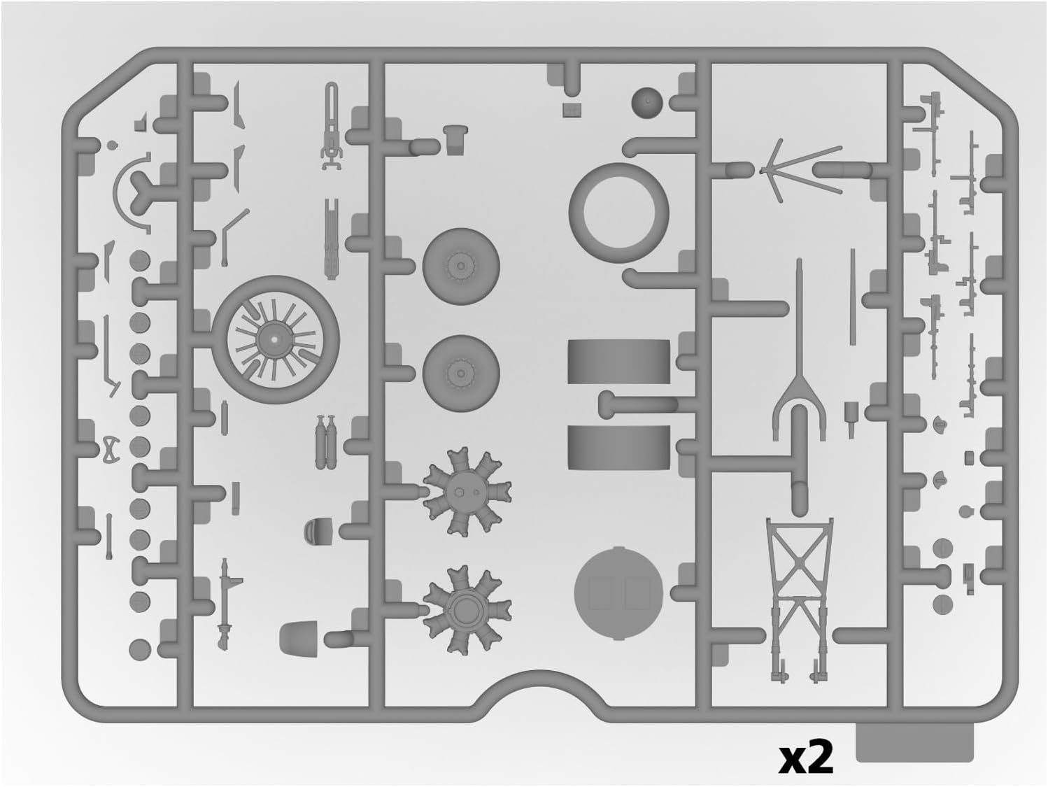 ICM 1:72 - In the Skies of China (Ki-21-Ia, two Ki-27a