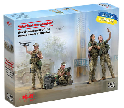 ICM 1:35 War has no Gender, Females of Ukrainian Army