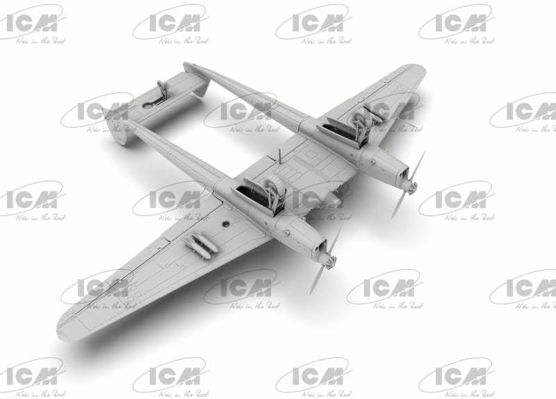 ICM - Modellino aereo Focke-wulf Fw 189c / V6 German Attack Aircraft |icm|72290| 1:72 Modellino Char Promo