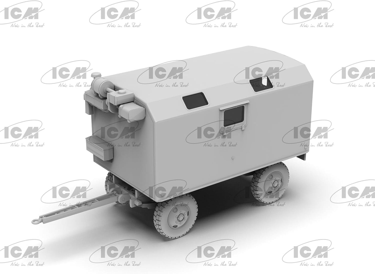 ICM 1:72 - 'ZiL-131, Truck with Trailer (Ukraine
