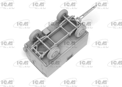 ICM 1:72 - 'ZiL-131, Truck with Trailer (Ukraine