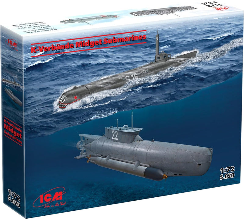 ICM 1:72 - K-Verbande Midget Submarine