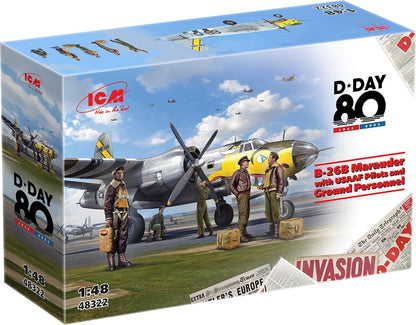 ICM Ltd Ed 1:48 - B-26B Maraud con piloti USAAF