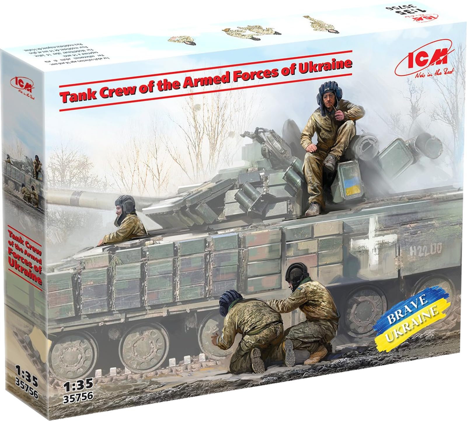 ICM 1:35 Tank Crew Armed Forces (Ukraine