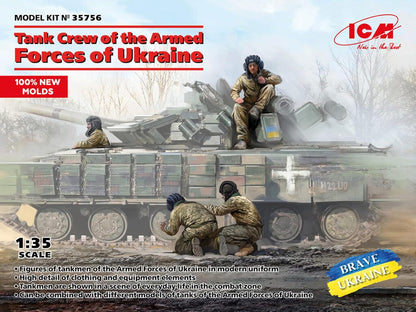 ICM 1:35 Tank Crew Armed Forces (Ukraine