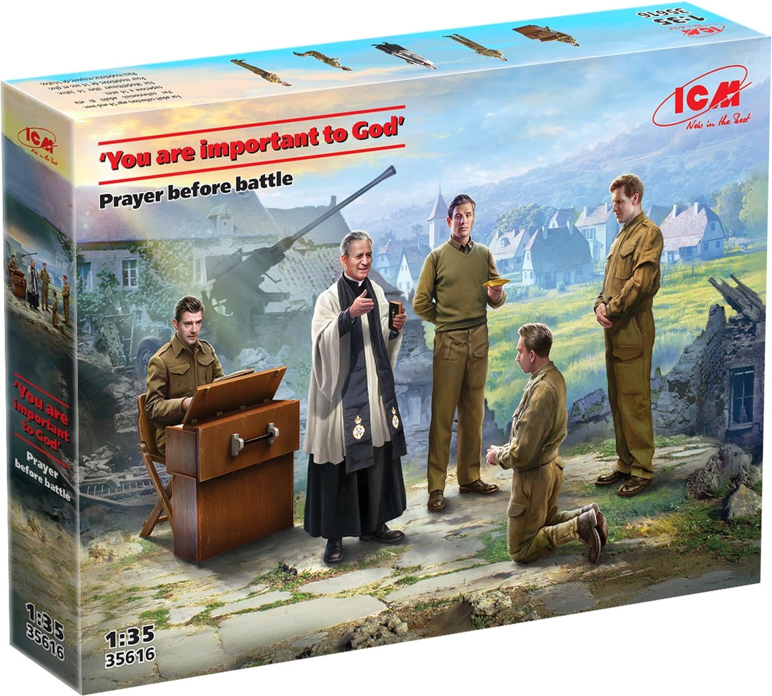 LTEBLO ICM35616 Scale Model, Lightgrey