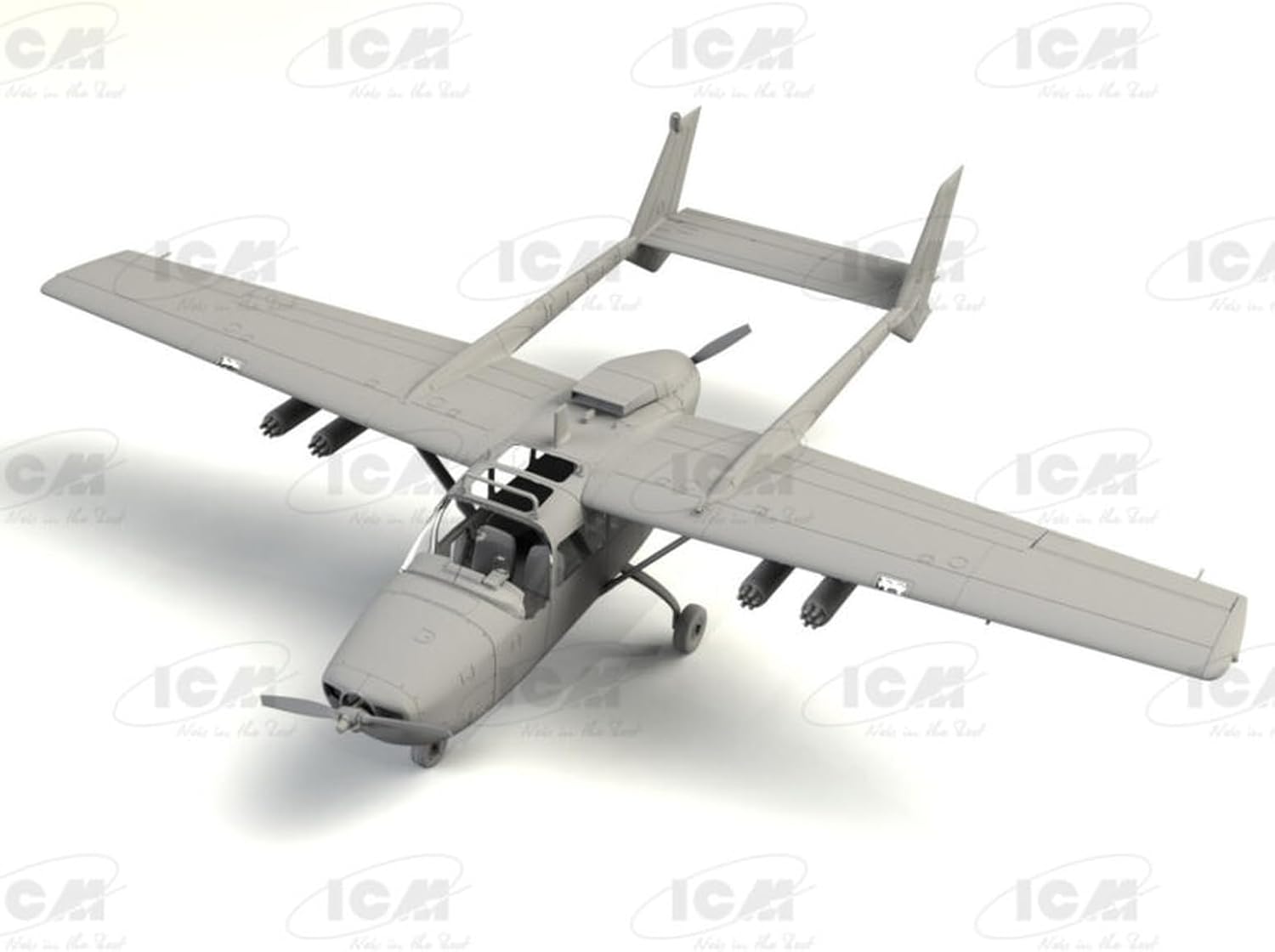 ICM - Modello Diorama Aereo Nakhon Phanom Air Base |icm|ds4804| 1:48 Modellino Char Promo