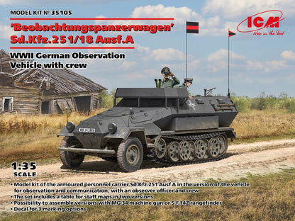 ICM 1:35 Beobachtungspanzerw German Observation Vehicle