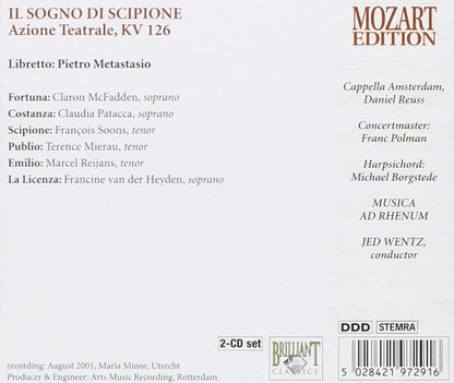 Il Sogno Di Scipione / Mozart Edition / Doppel-CD-Box