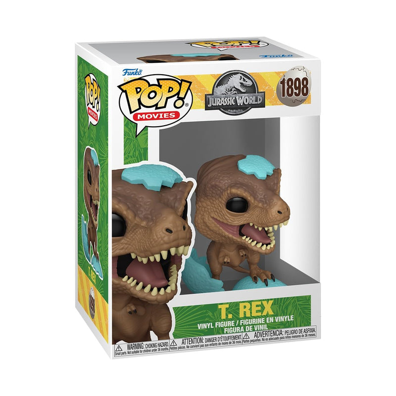 Funko POP! Movies: Jurassic World - T.Rex - Collectable Vinyl Figure - Gift Idea - Official Merchandise - Toys For Kids & Adults - Model Figure for Collectors and Display
