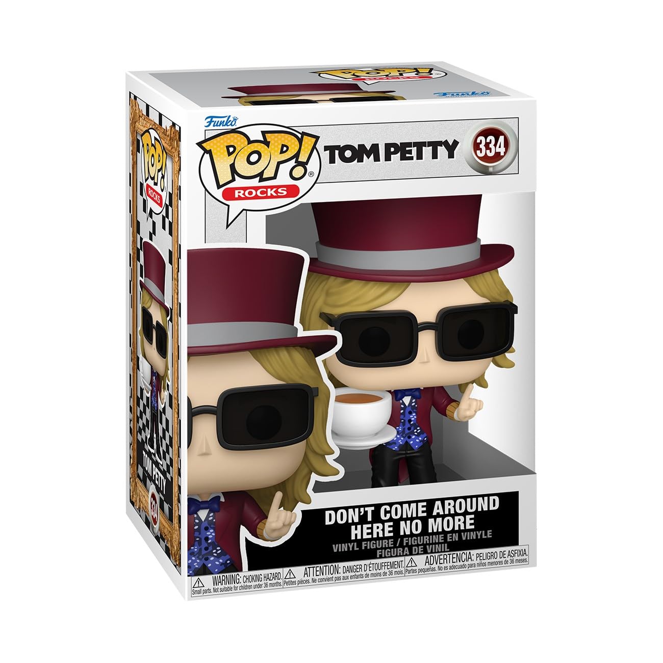 Funko Pop! Rocks: Tom Petty - Don't Come Around Here No More - Collectable Vinyl Figure - Gift Idea - Official Merchandise - Music Fans - Model Figure for Collectors and Display
