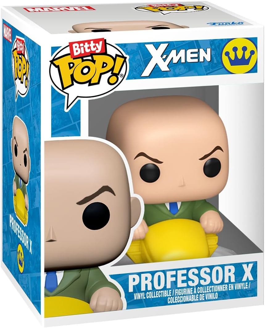Funko Bitty Pop! Bitty Boxes: X-Men - Xavier's School Playset With 2-0.9 Inch (2.2 Cm) tiny Mini Figures - Marvel: X-Men - Collectable Display Case With Interior Scene and Storage - Gift Idea