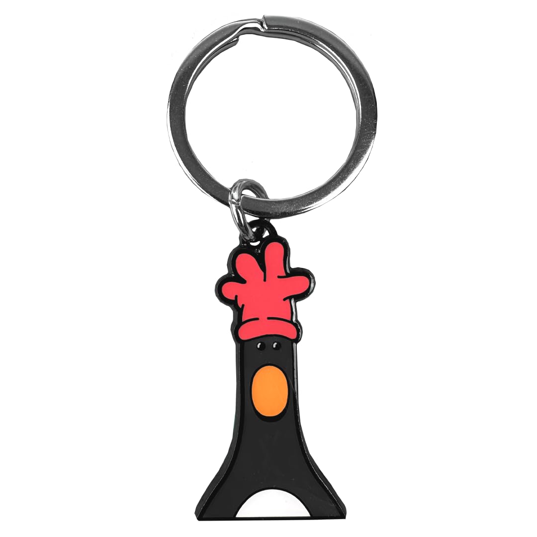 Feathers McGraw Head Keyring | Wallace & Gromit Official Merchandise
