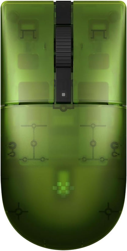 8Bitdo Retro R8 Mouse with PAW 3395 Optical Sensor DPI 26K, Wireless 4K Polling Mouse with Charging Dock, Programmable Buttons, and Kailh Sword GM X Micro Switches - Xbox Edition(Officially Licensed