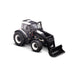 Bburago Die-Cast VALTRA M2Q TRACTOR with Working FRONT LOADER - Replica Collectible Toy Model, White