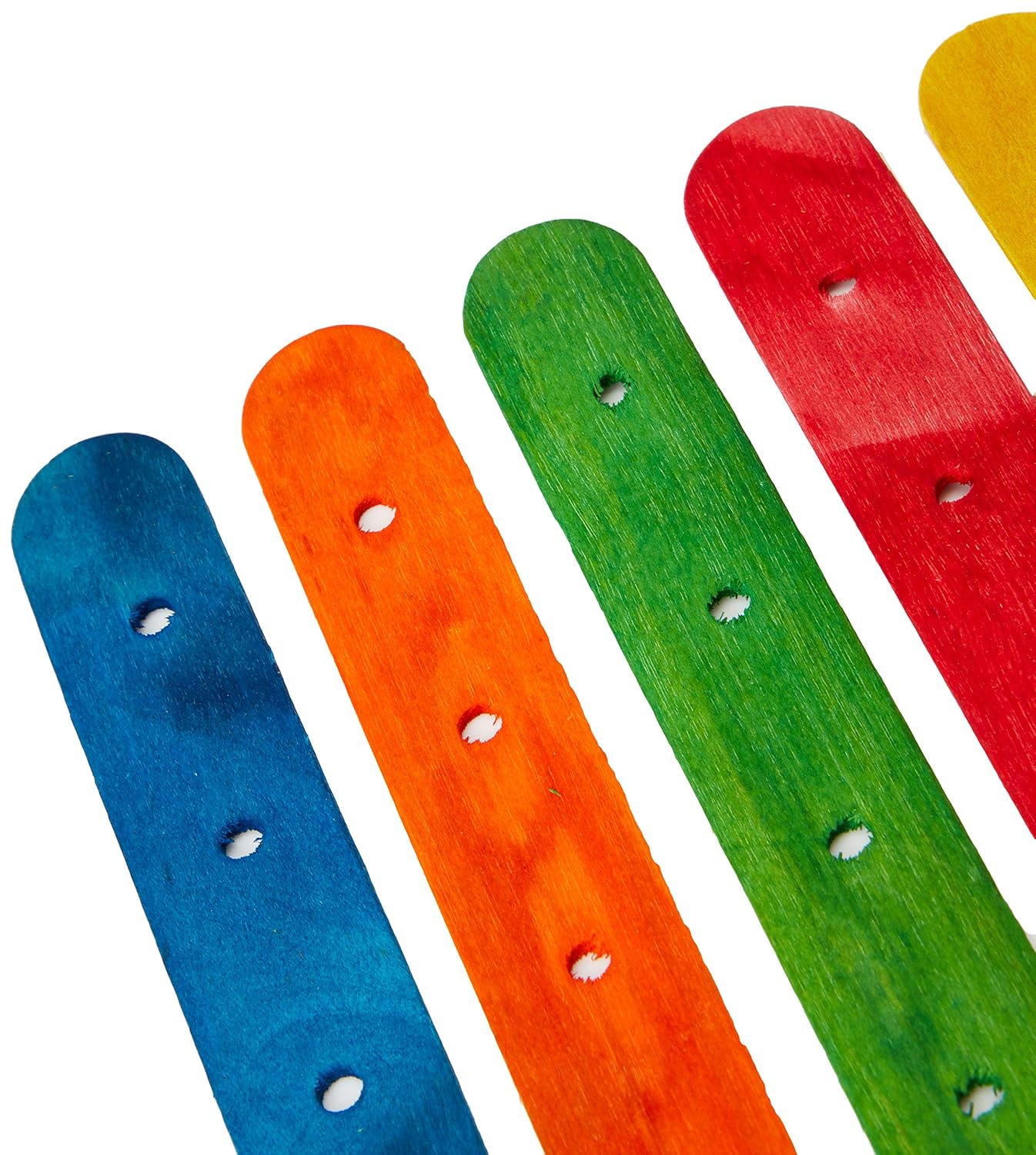 Creativ Company - Houten Constructiestokjes Kleur 500st.