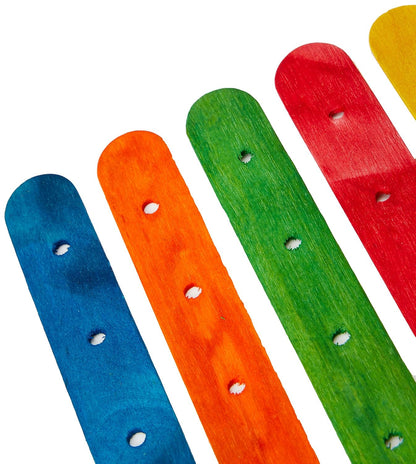 Creativ Company - Houten Constructiestokjes Kleur 500st.
