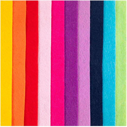 Creativ Company hobby felt A4 multicolor craft felt for children