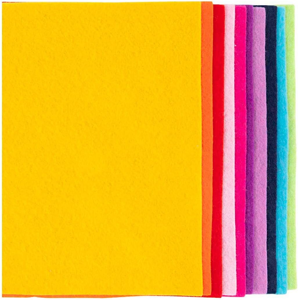 Creativ Company hobby felt A4 multicolor craft felt for children
