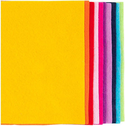 Creativ Company hobby felt A4 multicolor craft felt for children