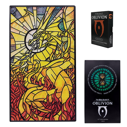 FaNaTtik The Elder Scrolls IV: Oblivion Akatosh Ingot – Limited Edition Collectible | Officially Licensed Metal Ingot with Display Stand | Individually Numbered Piece