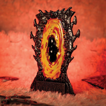 FaNaTtik The Elder Scrolls IV: Oblivion Gates Ingot – Limited Edition Collectible (Officially Licensed, 110x76mm, Display Stand Included
