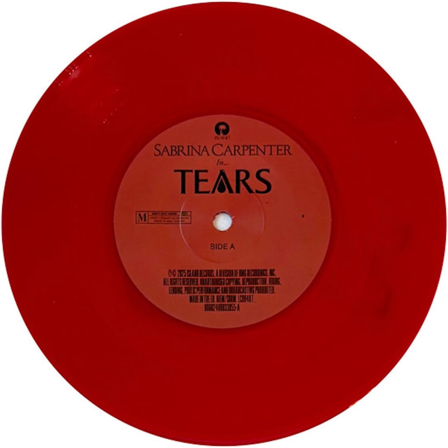 Sabrina Carpenter - Tears - Red Single