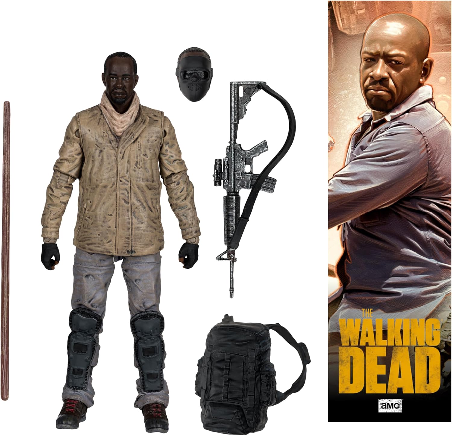 McFarlane The Walking Dead Morgan Jones 5in Action Figure Toys
