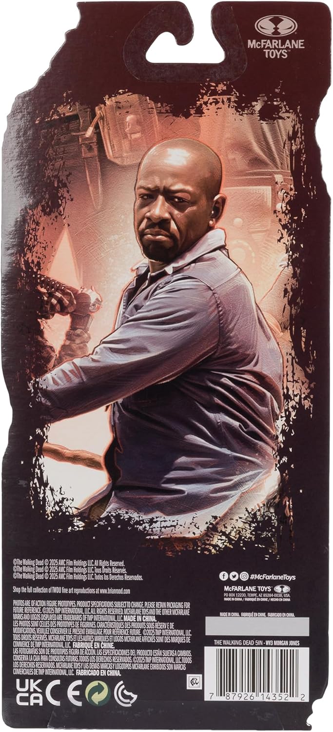 McFarlane The Walking Dead Morgan Jones 5in Action Figure Toys