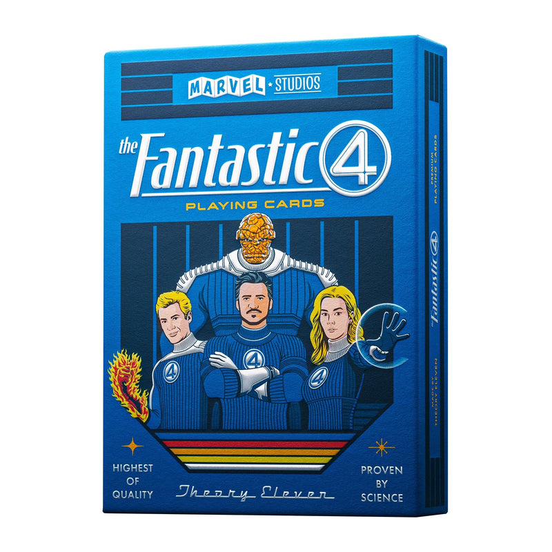 theory11 Fantastic Four Playing Cards, Premium Cards, Poker Size Standard Index, Luxury Cards