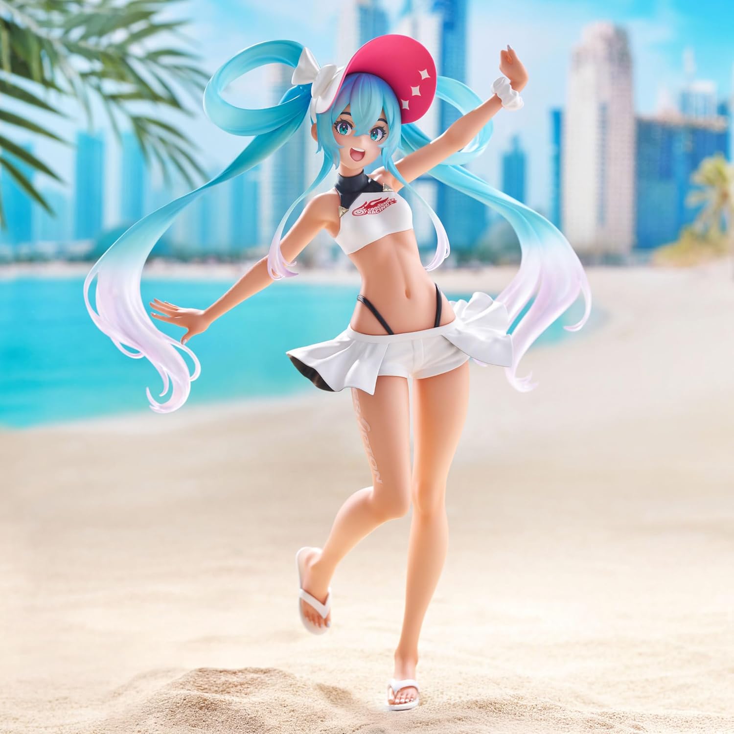 FuRyu Corporation-Hatsune Miku GT Project Trio-Try-iT Figure -Racing Miku 2024 Summer Holiday ver.